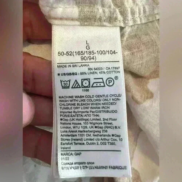 Tommy Hilfiger Tie Dye Shirt Size Large 16/18 - Picture 5 of 9